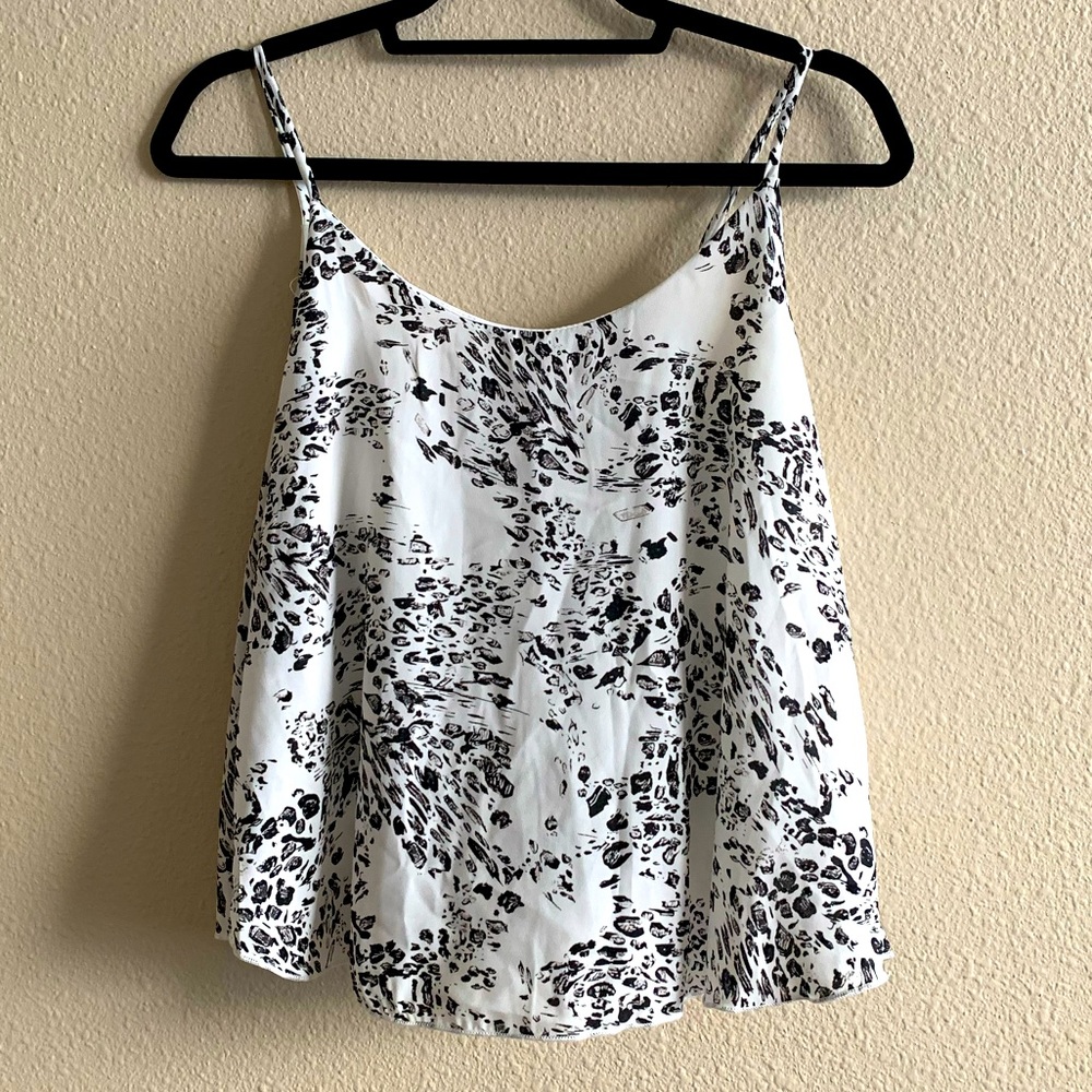 White Leopard Cami